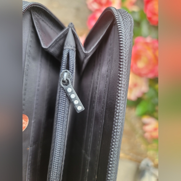 Swarovski black wallet with crystals - Picture 7 of 10